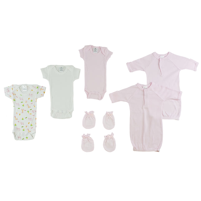 Preemie Girls Onezies, Gowns and MIttens CS_0076