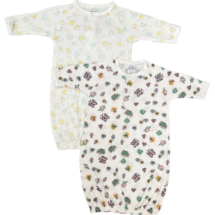 Newborn Baby Girl 2 Piece Gown Set NC_0794