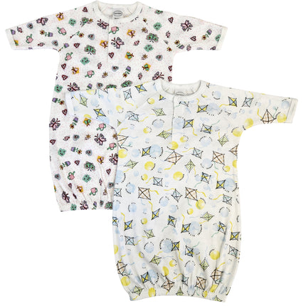 Newborn Baby Girl 2 Piece Gown Set NC_0831
