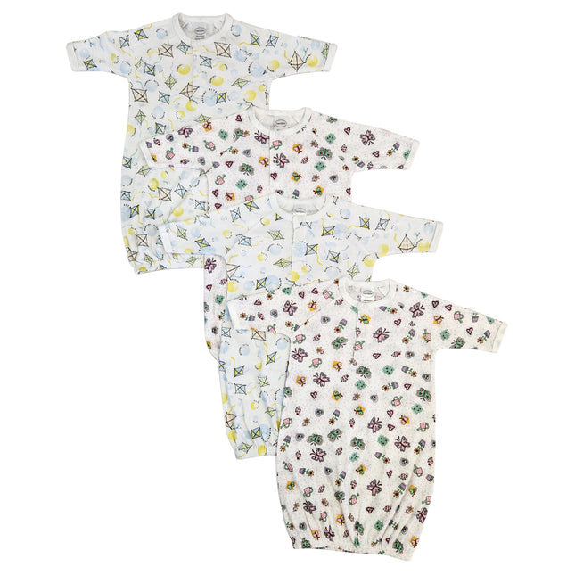 Newborn Baby Girl 4 Piece Gown Set NC_0836