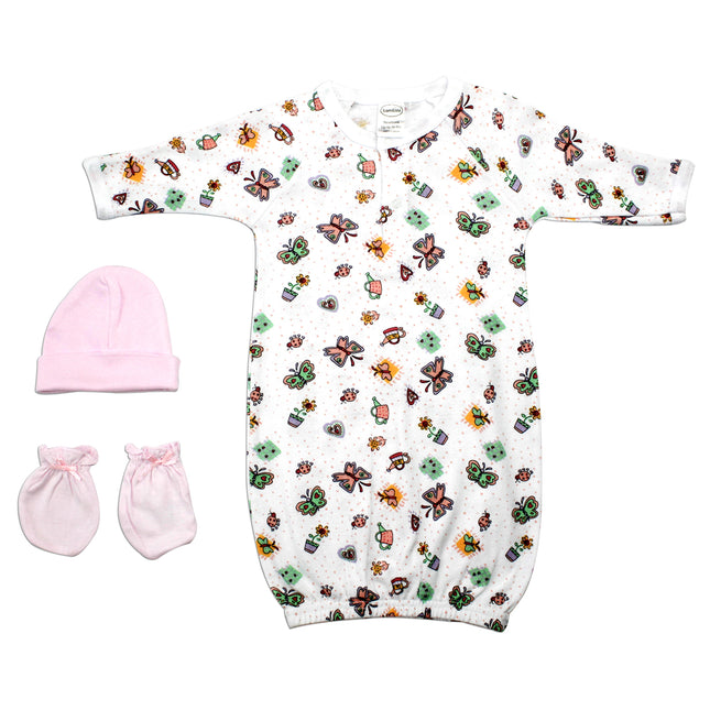 Girls 3 Piece Layette Set LS_0133