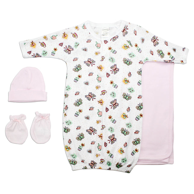 Girls 4 Piece Layette Set LS_0134