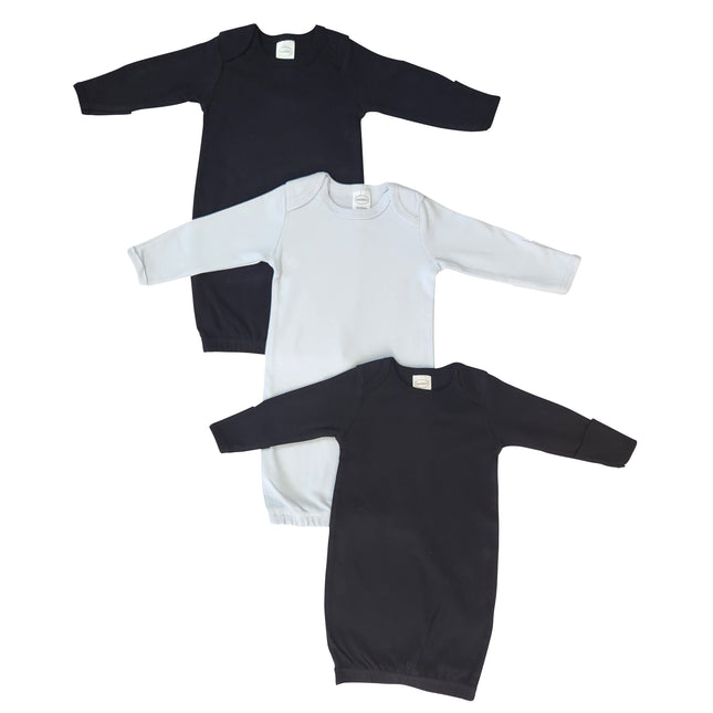 Newborn Baby Boy 3 Piece Gown Set NC_0851