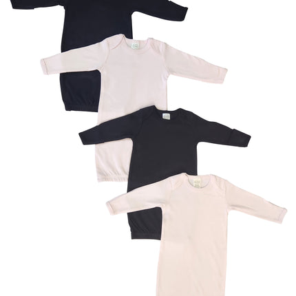 Newborn Baby Girl 4 Piece Gown Set NC_0866