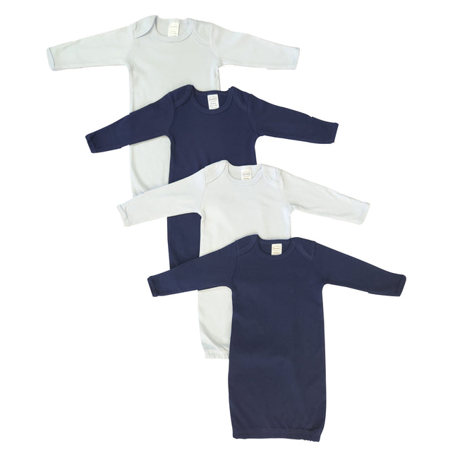 Newborn Baby Boy 4 Piece Gown Set NC_0845