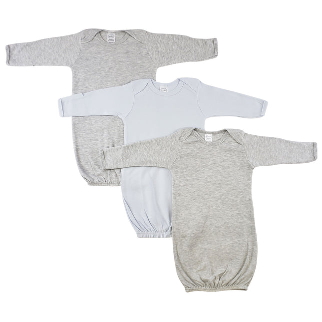 Boy Newborn Baby 3 Piece Gown Set LS_0673