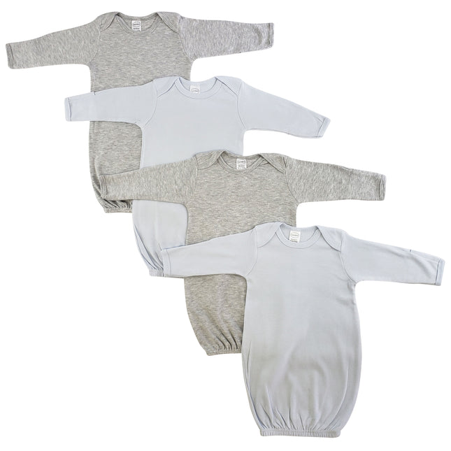 Boy Newborn Baby 4 Piece Gown Set LS_0674