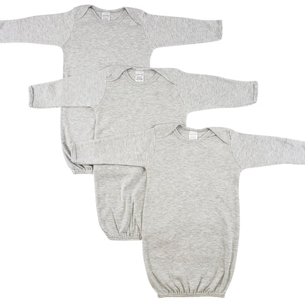 Newborn Baby 3 Piece Gown Set LS_0677