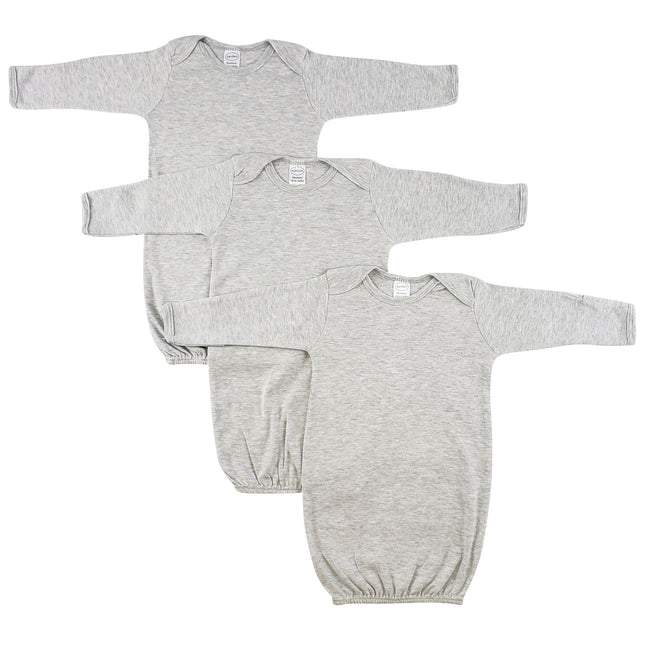 Newborn Baby 3 Piece Gown Set LS_0677