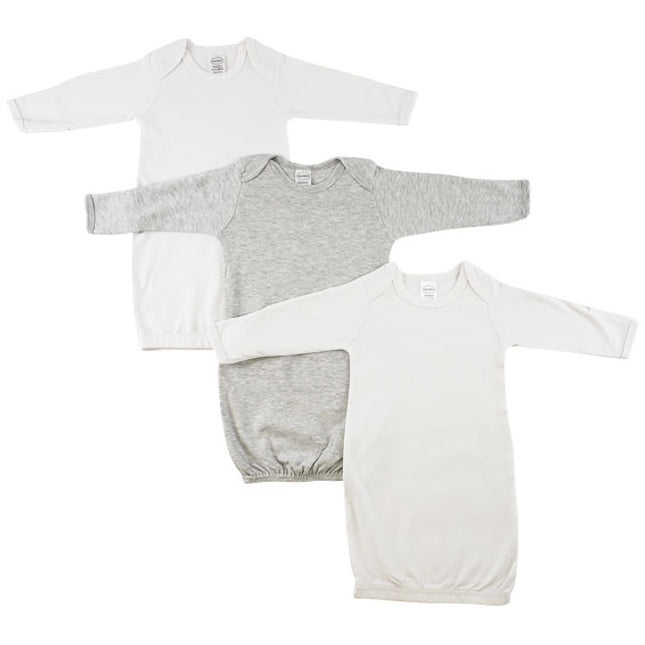 Newborn Baby 3 pc Gown Set LS_0686