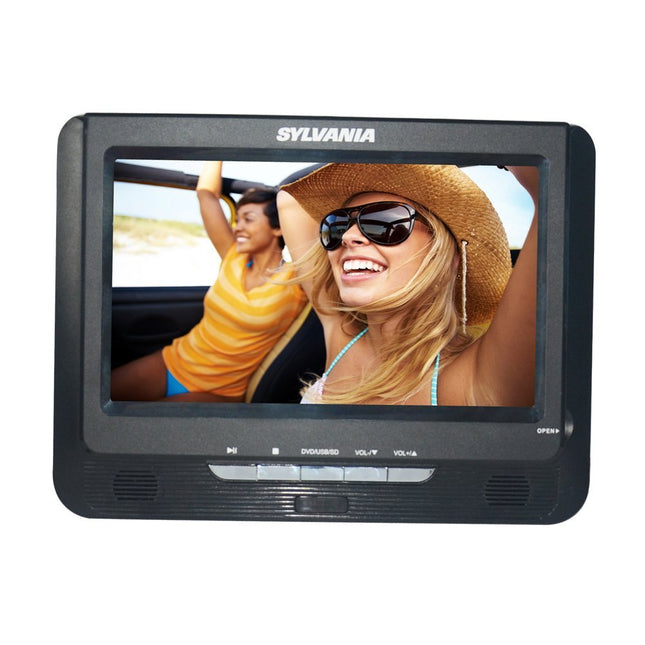 Sylvania SDVD9957 Portable DVD Player with Dual 9 Screen (Black)