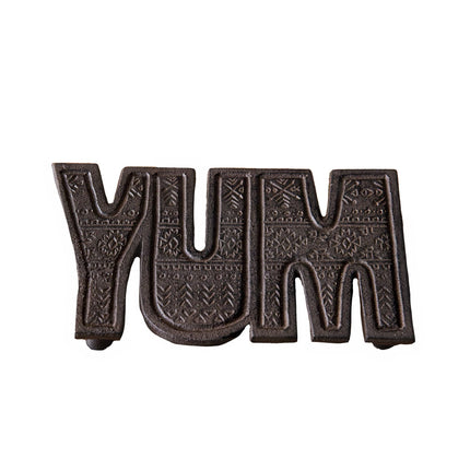 CTW 370735 Yum Cast Iron Trivet, 1.25-inch Height
