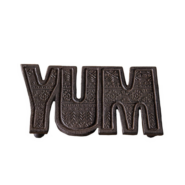 CTW 370735 Yum Cast Iron Trivet, 1.25-inch Height