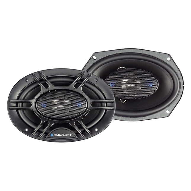 Blaupunkt 6 x 9-Inch 450W 4-Way Coaxial Car Audio Speaker, Set of 2,Black