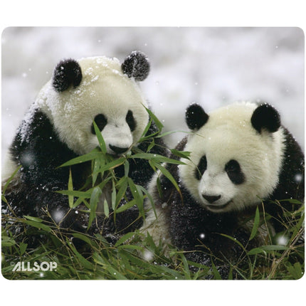 Allsop Nature's Smart Mouse Pad 60% Recycled Content, Panda (29879)