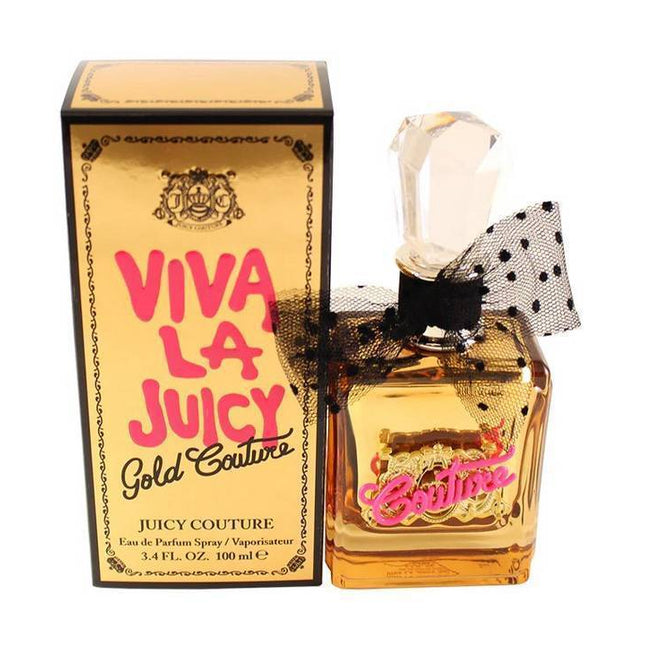 Juicy Couture Viva La Juicy Gold Couture Eau De Parfum Spray 100 ML For Women (719346186551)