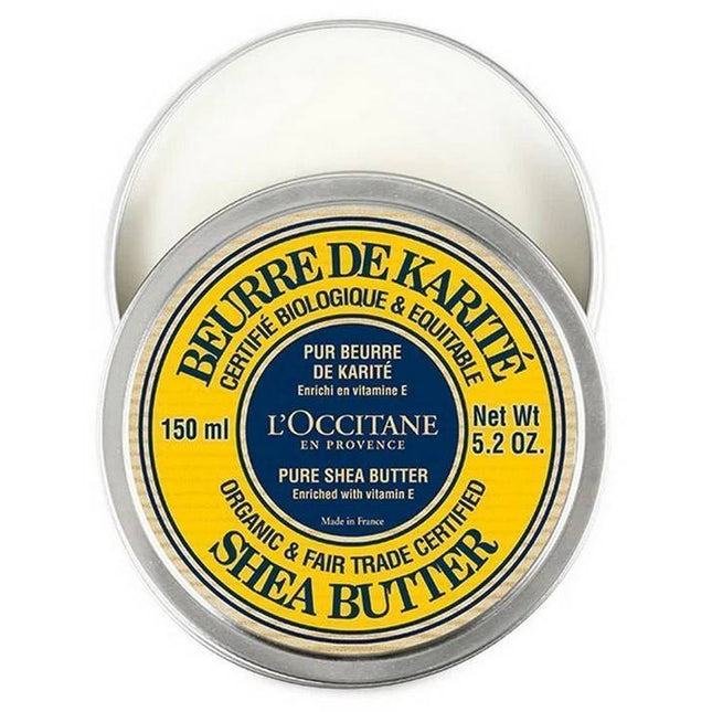 Loccitane 01BK150K0 Shea Organic Certified Pure Shea Butter 5.2 FL.OZ (150 ml)