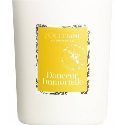 Loccitane 11BG140SI19 Douceur Immortelle Douceur Immortelle Uplifting Candle 140 GMS