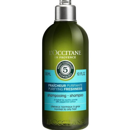 Loccitane 17SH300P19 Aromachologie Purifying Freshness Shampoo 10.1 FL.OZ (300 ml)