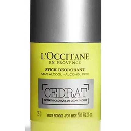 L'Occitane Eau De Cedrat Deodorant Stick 75 GM For Men (3253581667194)