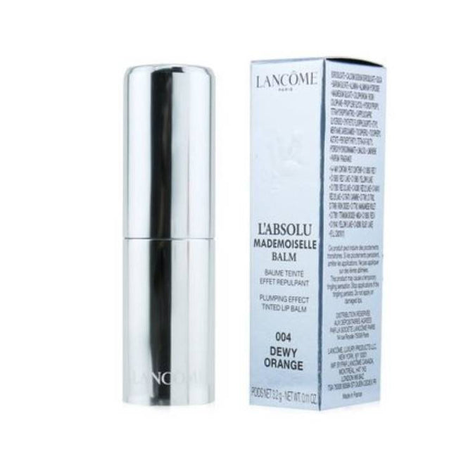 Lancome LB436800 L'absolu Rouge Mademoiselle Lip Balm # 004 Dewy Orange 3.2 GMS