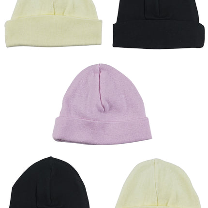 Girls Baby Cap (Pack of 5) LS_CAPS_GIRLS