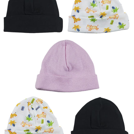 Girls Baby Cap (Pack of 5) LS_CAPS_GIRLS