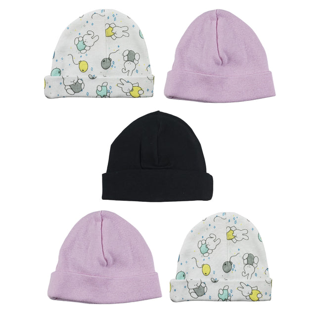 Girls Baby Cap (Pack of 5) LS_CAPS_GIRLS