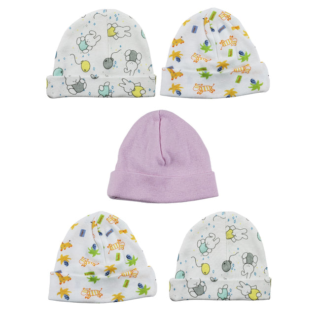 Girls Baby Cap (Pack of 5) LS_CAPS_GIRLS