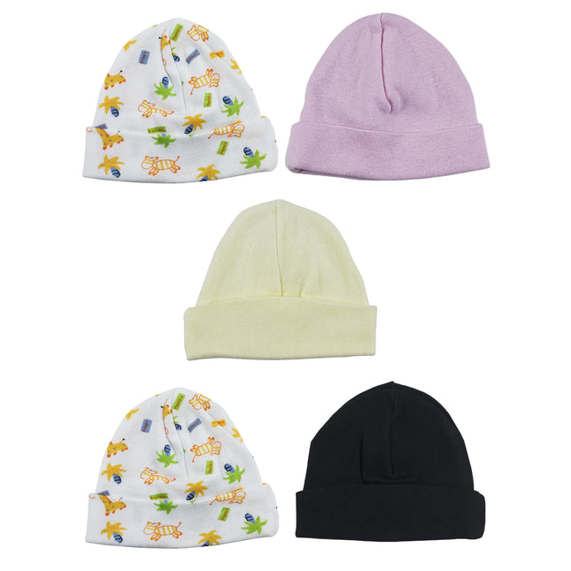 Girls Baby Cap (Pack of 5) LS_CAPS_GIRLS