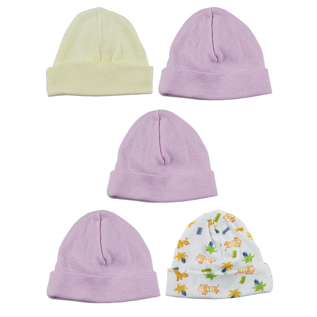 Girls Baby Cap (Pack of 5) LS_CAPS_GIRLS