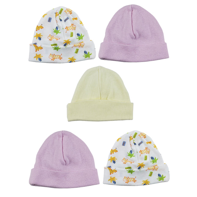 Girls Baby Cap (Pack of 5) LS_CAPS_GIRLS
