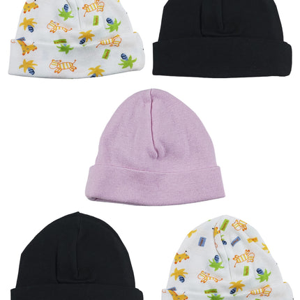Girls Baby Cap (Pack of 5) LS_CAPS_GIRLS