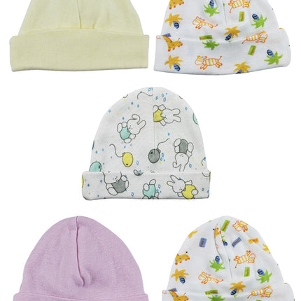 Girls Baby Cap (Pack of 5) LS_CAPS_GIRLS