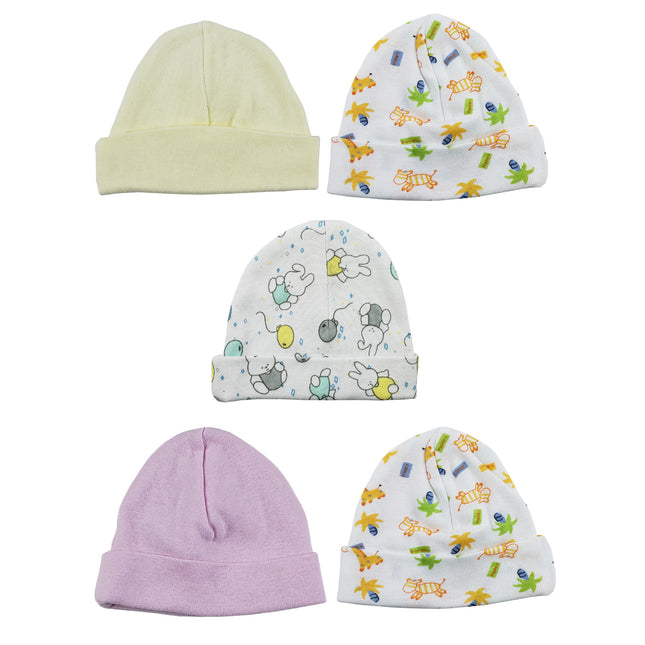 Girls Baby Cap (Pack of 5) LS_CAPS_GIRLS