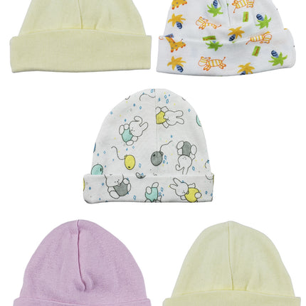 Girls Baby Cap (Pack of 5) LS_CAPS_GIRLS