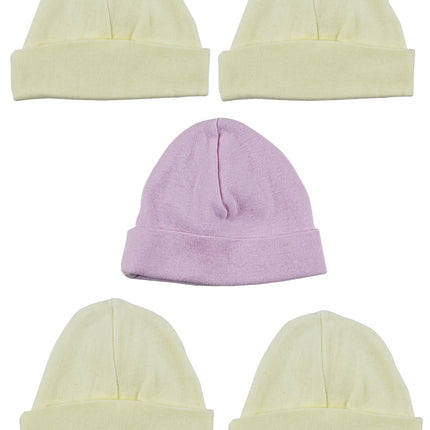 Girls Baby Cap (Pack of 5) LS_CAPS_GIRLS