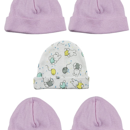 Girls Baby Cap (Pack of 5) LS_CAPS_GIRLS