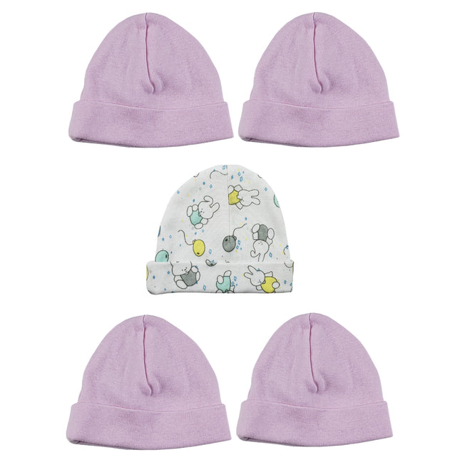 Girls Baby Cap (Pack of 5) LS_CAPS_GIRLS