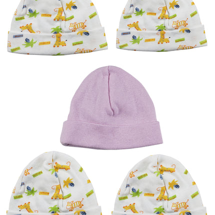 Girls Baby Cap (Pack of 5) LS_CAPS_GIRLS