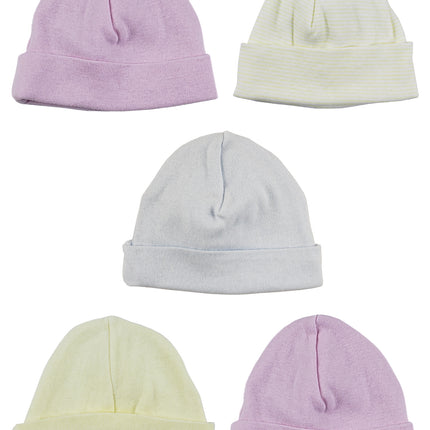 Girls Baby Cap (Pack of 5) LS_CAPS_GIRLS