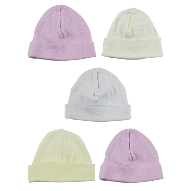 Girls Baby Cap (Pack of 5) LS_CAPS_GIRLS