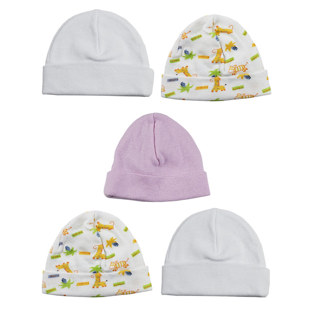 Girls Baby Cap (Pack of 5) LS_CAPS_GIRLS