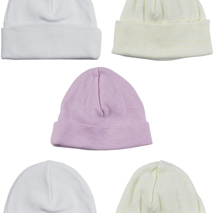 Girls Baby Cap (Pack of 5) LS_CAPS_GIRLS