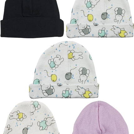 Girls Baby Cap (Pack of 5) LS_CAPS_GIRLS