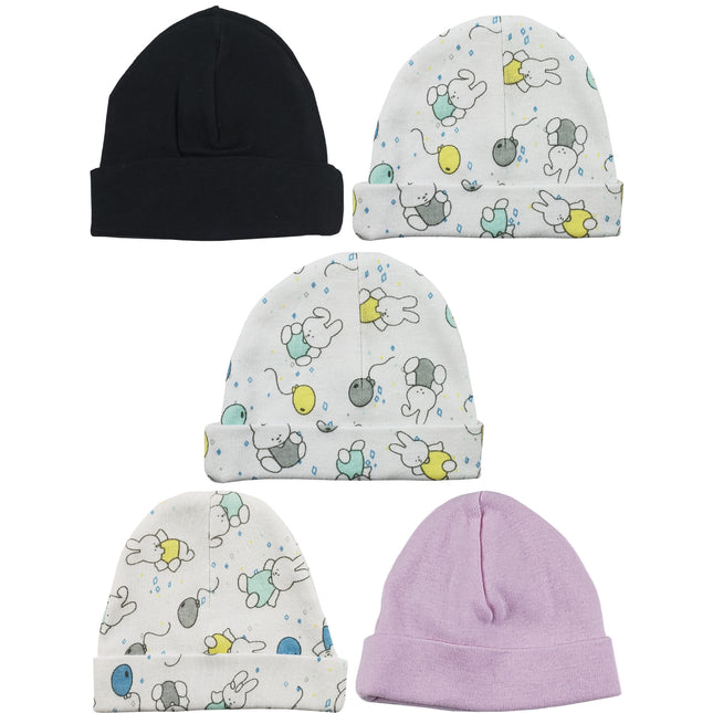 Girls Baby Cap (Pack of 5) LS_CAPS_GIRLS