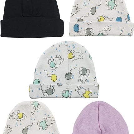 Girls Baby Cap (Pack of 5) LS_CAPS_GIRLS
