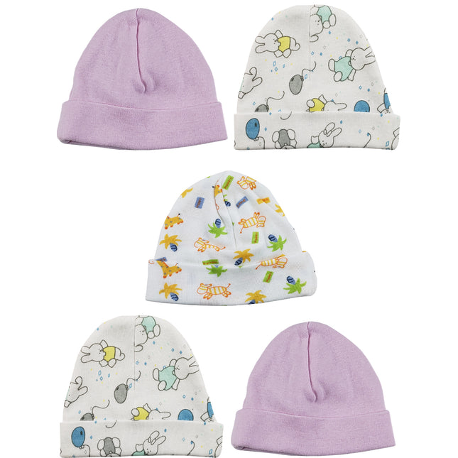 Girls Baby Cap (Pack of 5) LS_CAPS_GIRLS