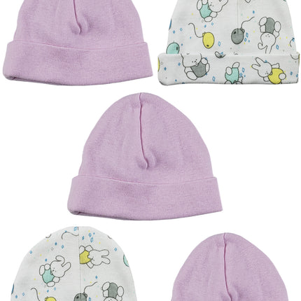 Girls Baby Cap (Pack of 5) LS_CAPS_GIRLS