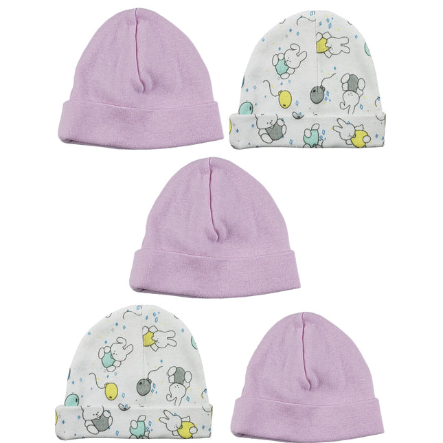 Girls Baby Cap (Pack of 5) LS_CAPS_GIRLS